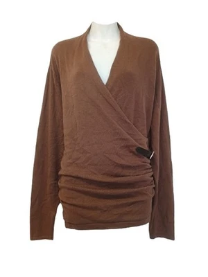 Nuevo suéter para mujer Soft Surroundings envolvente sintético mezcla cachemir talla: 2X Foto 1 de 4