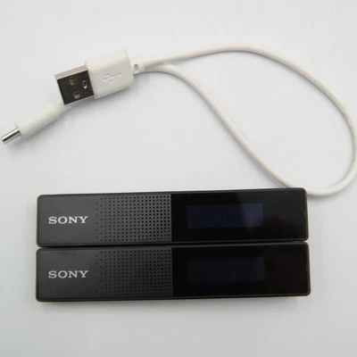 Set of 2- Sony ICD-TX660 16GB Digital Voice Recorder. USED. - Image 1 of 4