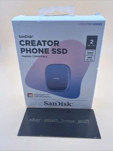 NEW - SEALED SanDisk - 2TB Creator Phone SSD USB-C External Solid State Drive - Picture 1 of 4