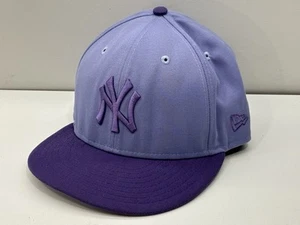 NY Yankees 9Fifty New Era Mütze verstellbar Druckknopflasche Unisex lila Baseball Erwachsene - Bild 1 von 11