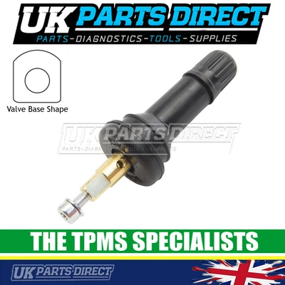 Vástago de reparación de válvula de neumático para Smart ForFour (14-23) - para Schrader Snap-In Foto 1 de 2