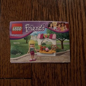 LEGO&reg; Friends 30113 Stephanie&rsquo;s Bakery Stand  100% Complete W/Instruction