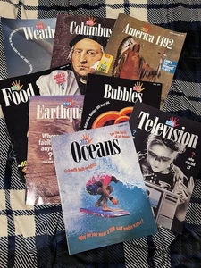 Kids Discover Magazine Lot x 8 History Science Homeschool Learning 1992 - Picture 1 of 9
