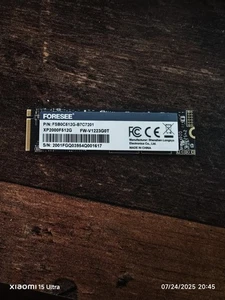 Foresee XP2000F512GSSD PCIe Gen4x4 NVMe M.2, wie Neu, aus meinem neuen RedmiBook - Bild 1 von 5