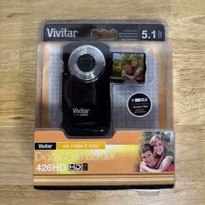 Vivitar DVR426HD - Schwarz JPEG Videoaufnahme Digitalkamera (schwarz) - Bild 1 von 4