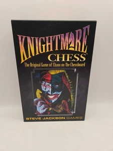 Knightmare Chess Game 3rd Edition 1st Print Steve Jackson Cards Sealed READ - Picture 1 of 3