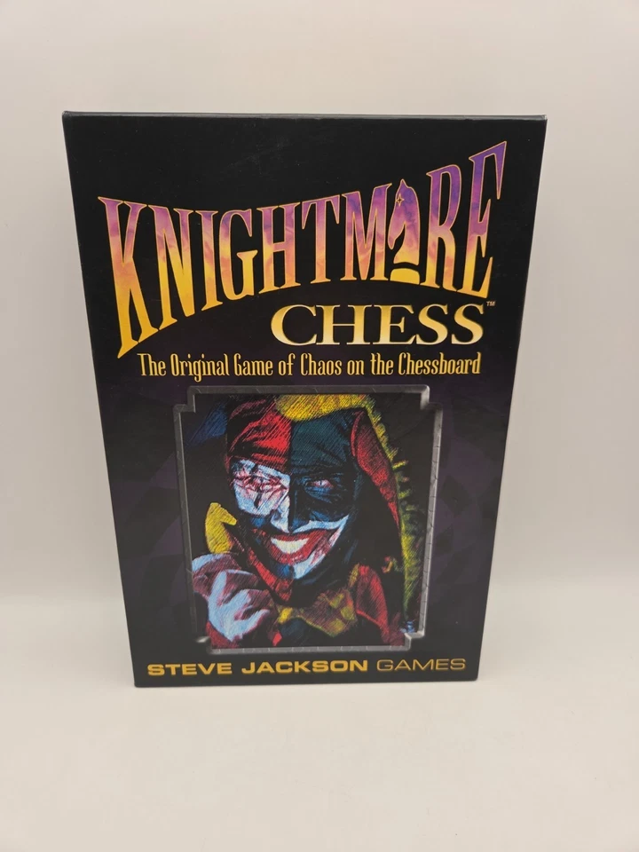 Knightmare Chess Game 3rd Edition 1st Print Steve Jackson Cards Sealed READ - Image 1 of 3