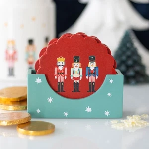 Nutcracker Coaster Set - Picture 1 of 1