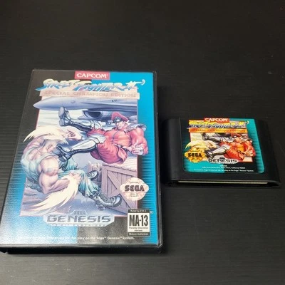 Street Fighter 2 II Special Champion Edition (Sega Genesis1993) No Manual Tested - Image 1 of 4