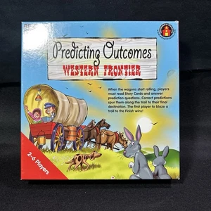 Edupress Predicting Outcomes Western Frontier Reading Skills 2-6 Players - Picture 1 of 6