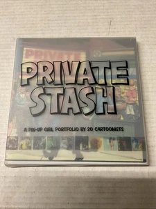 Private Stash: A Pinup-Girl Portfolio by 20 Cartoonists (2006 Buenavista Press) - Picture 1 of 2