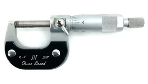 Vintage Chaun Brand No. 07-12201 Outside Micrometer, 0-1” .001” Range - Picture 1 of 3