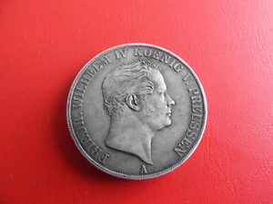 *Preussen 2 Taler (Doppeltaler) 1845 A. Silber*Friedrich Wilhelm IV.(10)(Alb.8) - Bild 1 von 2