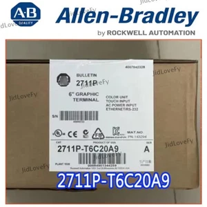 Allen Bradley 2711P-T6C20A9 Pantalla Táctil Nuevo Sello Stock Envío Gratis - Imagen 1 de 4