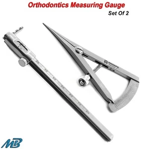 Dental Meauring Sliding Krekeler Caliper Implant Castroviejo Gauge Calipers Tool - Picture 1 of 5