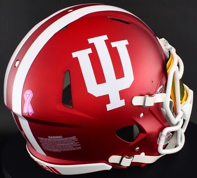 INDIANA HOOSIERS NCAA Riddell Speed Full Size AUTHENTIC Football Helmet - Image 1 of 4