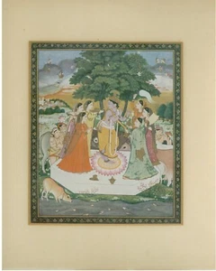 COLLECTIBLE ART "INDIAN WEDDING" (Livingston Galleries New York) - Picture 1 of 3