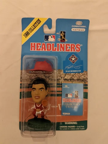 IVAN RODRIGUEZ HEADLINERS FIGURE 1998 COLLECTION Cover