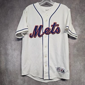 Vintage Majestic MLB New York Mets Carlos Beltran 15 Jersey Mens M - Picture 1 of 8