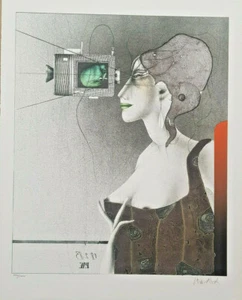 Paul Wunderlich - Originallithographie "Paul gut getroffen" WVZ: 701 (Riediger) - Bild 1 von 9