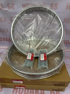 Llantas y radios genuinos + pezones para Honda SS50 CL50 CL70 CD50 C70 C70 C110. - Imagen 1 de 11
