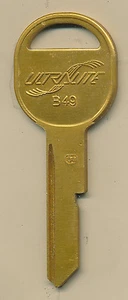 Aluminum Car Key Blank Very Lightweight B-49 - Picture 1 of 18