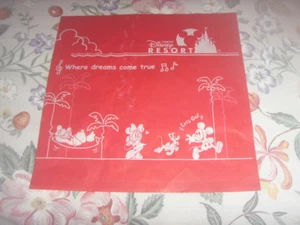 Brand New 2 Tokyo Disney resort food paper for cheap sale *Free Post - Picture 1 of 2