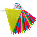 10m Bunting Flag Party Wedding Birthday Decorations Garden Home Outdoor Banners