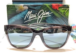 NEW Maui Jim Anuenue Translucent Grey Polarized Mirrored Grey Sunglass MJ448-11 - Picture 1 of 12