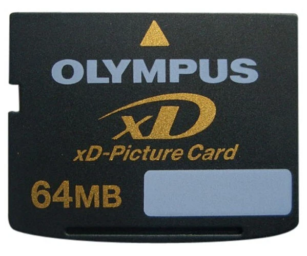 64MB OLYMPUS XD MEMORY CARD STANDARD TYPE FUJI FINEPIX/OLYMPUS CAMERAS 64 MB - Image 1 of 1