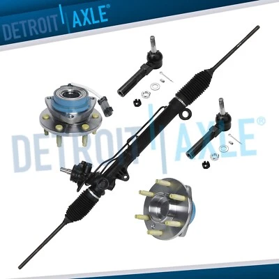 Steering Rack and Pinion Front Wheel Hub w/ ABS Kit for Uplander Montana Terraza — 第 1/4 张图片