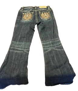 Miss Me Jeans Girls Size 7 Boot Cut. - Picture 1 of 4