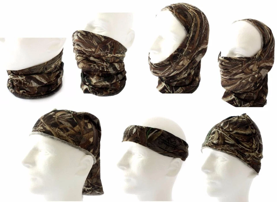 Real Tree Max 5 Quik Camo Quik Cover Convertible Face Mask Balaclava Beanie - Image 1 of 4