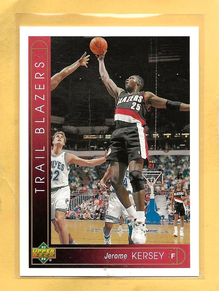 JEROME KERSEY - 1993-94 Upper Deck - #288 - Blazers - Comb. Shipping - Image 1 of 1