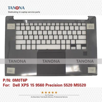Novo Para Dell XPS 15 9560 Precision 5520 P56F Apoio para as Palmas Capa Superior 0M0T6P - Imagem 1 de 4