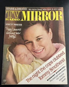 TV Radio Mirror Vintage Magazine October 1967 Peggy Lennon Stars & Drugs - Imagen 1 de 4