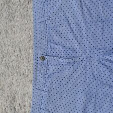 Talbots Women's Size 20w Bermuda Shorts  Blue Regular Cotton