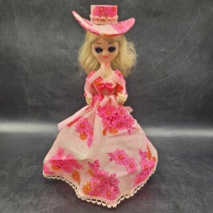 Vintage Bradley Big Eye Doll Korea 12" Pink - Picture 1 of 10