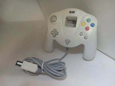 Almohadilla Controladora Blanca Naki Advanced Sega Dreamcast con Cámara Lenta y Turbo #E24 Foto 1 de 4