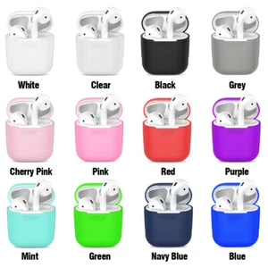 For AirPods Silicone Case with Anti-lost rope 12 Color - Picture 1 of 20
