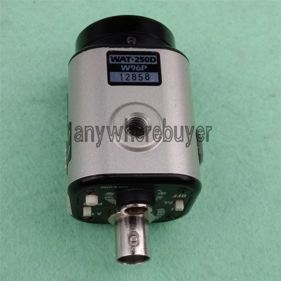 1PC USED WATEC WAT-250D PAL W96P CCD Color Camera - Image 1 of 1