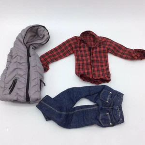 Crazy Owners COF-033BN (Normal Body) 1/6 Scale Gray Down Vest Jacket Suit  - Picture 1 of 3