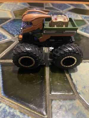Hot Wheels Marvel Monster Jam THANOS Monster Truck Die Cast 1:64 Collectible Toy - Image 1 of 4