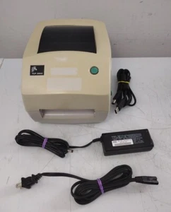 Zebra Thermal Transfer Label Printer TLP 2844 2844-10300-0001 w/ Power Cord/USB - Picture 1 of 18