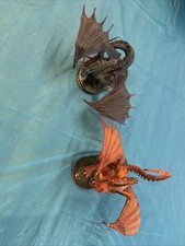 2 - Venomous Shadow Dragon Mage Knight Conquest D&D, Pathfinder, RPG, Clix Used