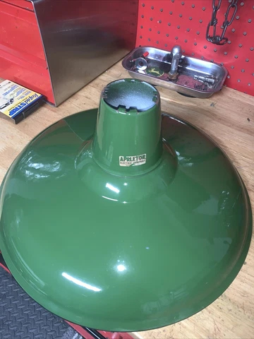 porcelian Appleton light globes, 1930’s , Industrial Cover