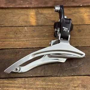 Vintage Suntour X-1 Front Derailleur 28.6 mm Clamp X1 Bottom Pull Triple A4 - Picture 1 of 11
