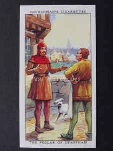 No.20 THE PEDLAR OF SWAFFHAM NORFOLK Legends of Britain REPRO by Churchman 1936 - Picture 1 of 1