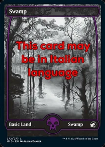 MTG SWAMP 272 EXC - PALUDE - MID - MAGIC - Picture 1 of 1