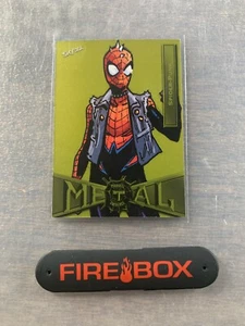 2021 Marvel Metal Universe Spider-Man Spider-Punk Yellow FX #86 - Picture 1 of 2